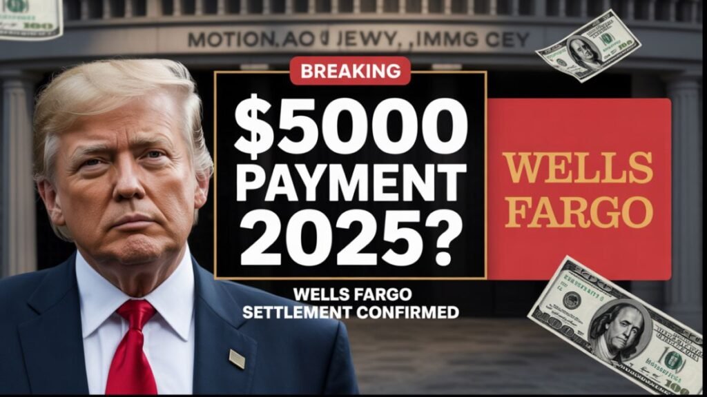 2025 $5,000 Wells Fargo Settlement