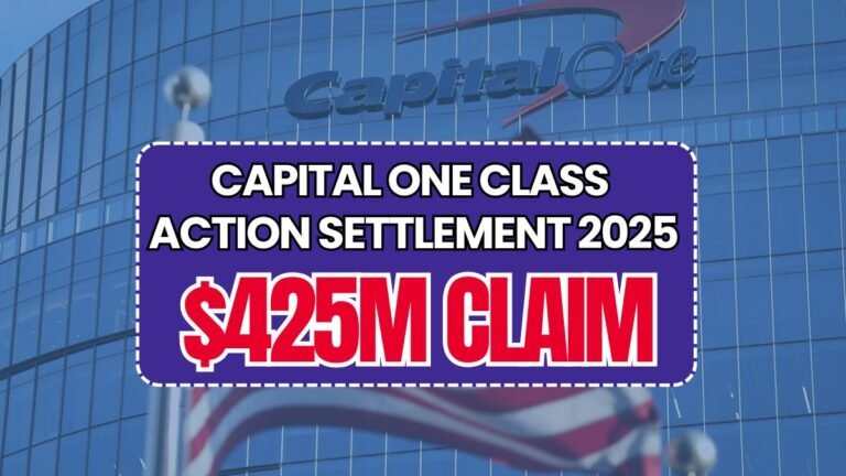 Capital One Class Action Settlement 2025