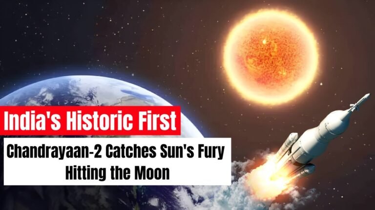 Chandrayaan-2, ISRO, solar flare, coronal mass ejection, lunar surface, space weather, Moon science, X-ray observations, India space mission, Chandrayaan orbiter,